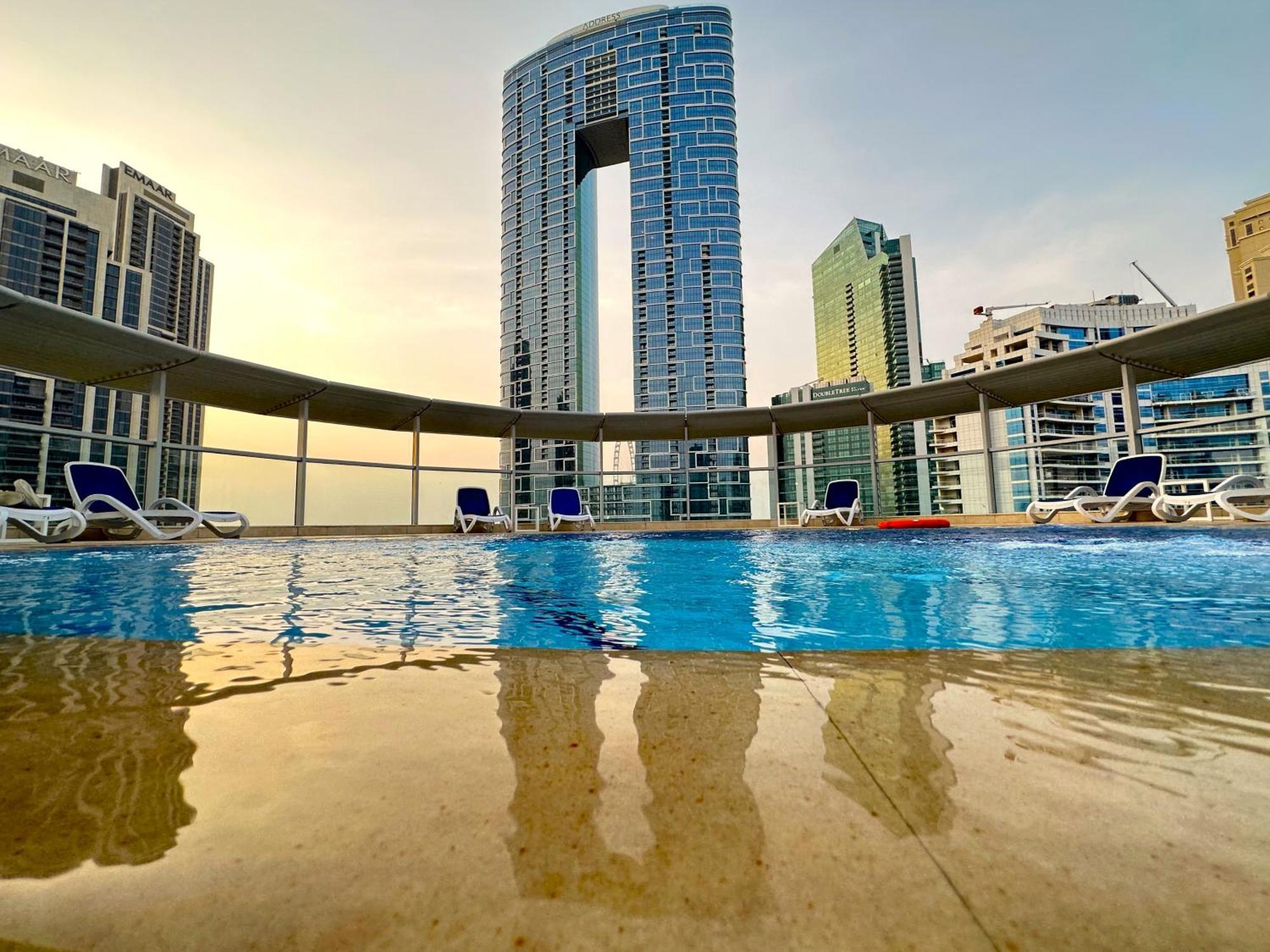 Apartament Luxury Rooftop Pool With Full Marina View 45 Percent Off Dubaj Zewnętrze zdjęcie